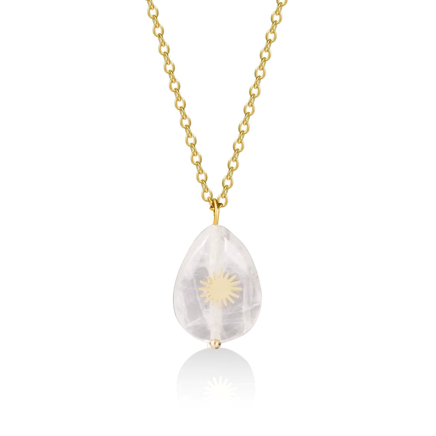 Pearl Sun Charms