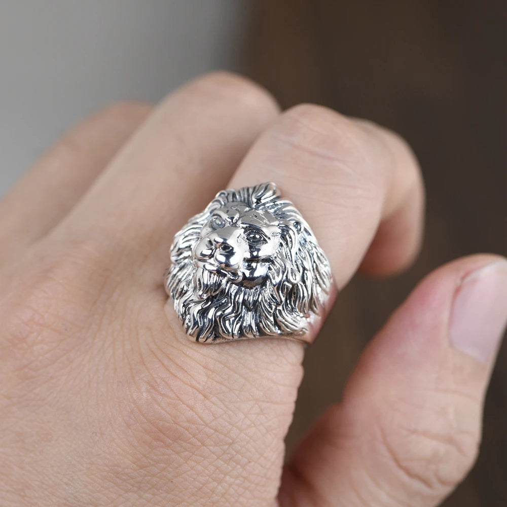Lion Head Ring