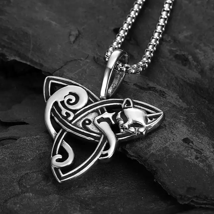 Celtic Fox Necklace