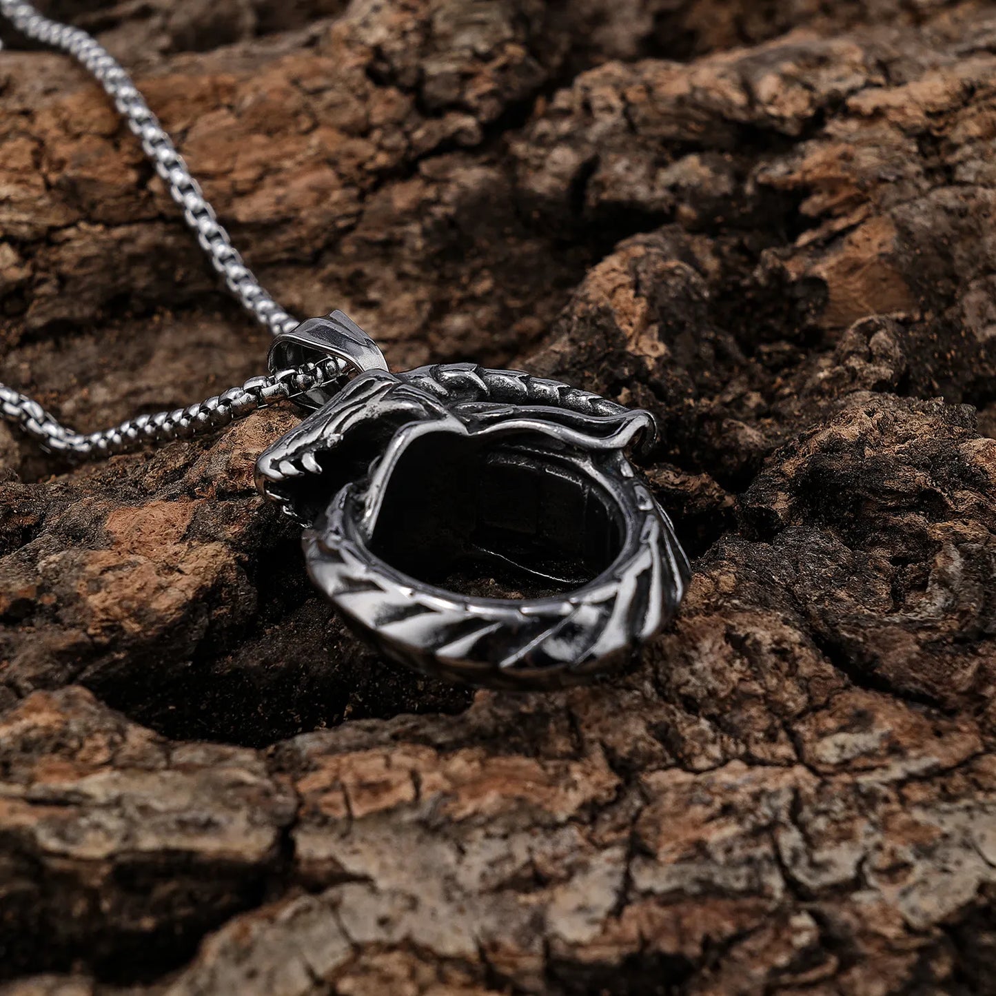 Ouroboros Serpent Pendant