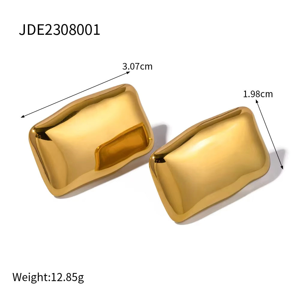 Chunky Stud Earrings