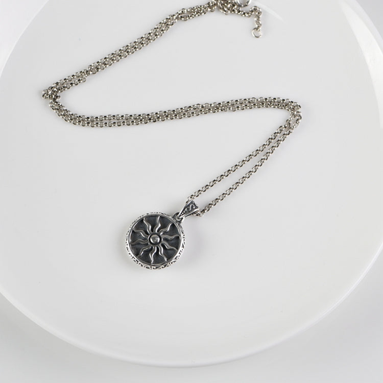 Viking Sun Necklace