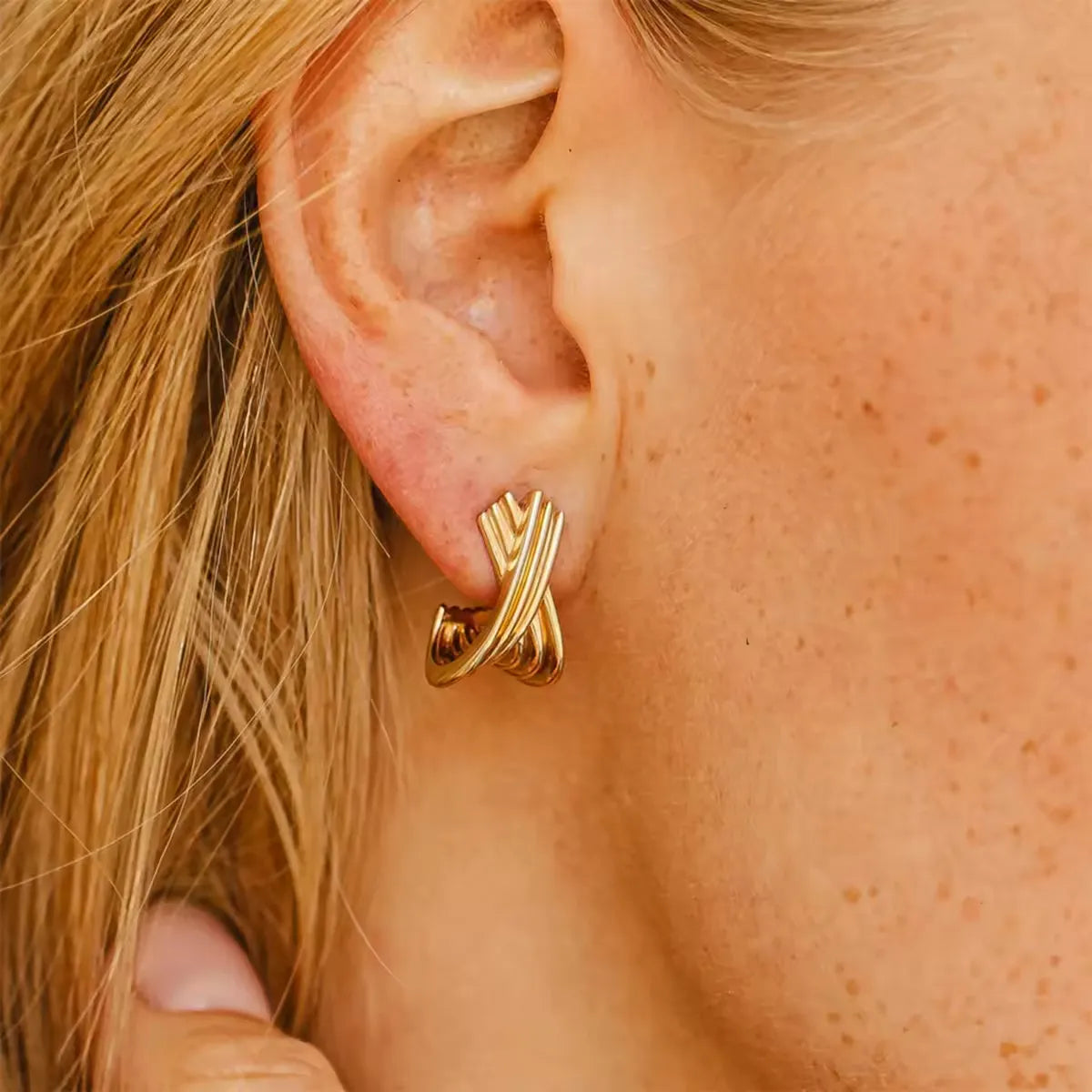 X-shaped Earrings