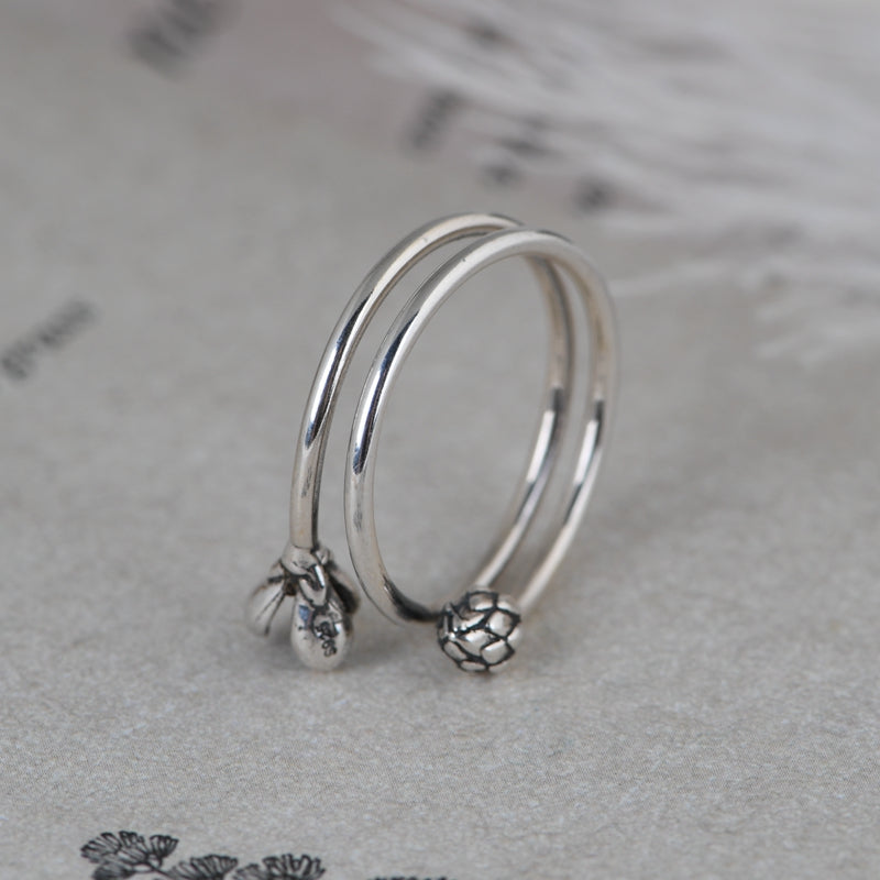 Flower Adjustable Ring