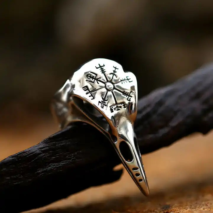 Raven Rune Ring