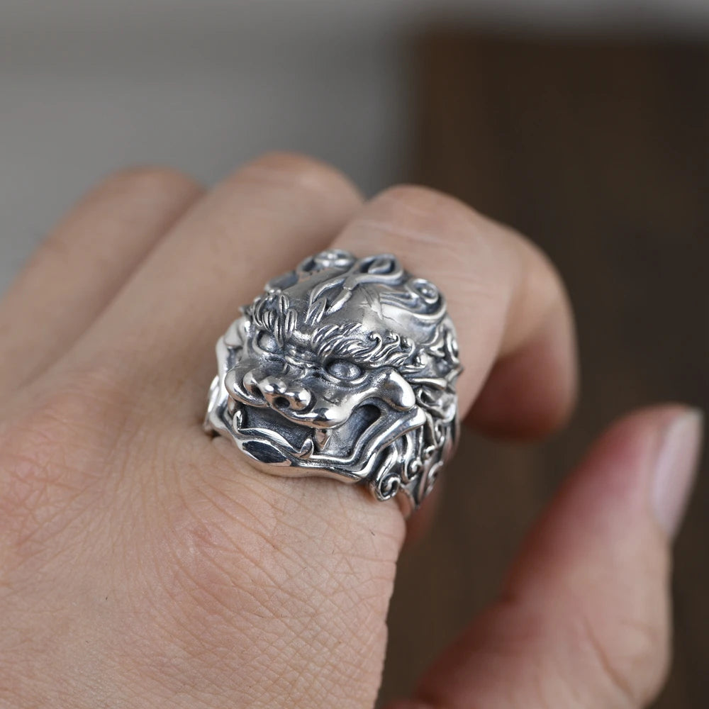 Lion Emblem Ring