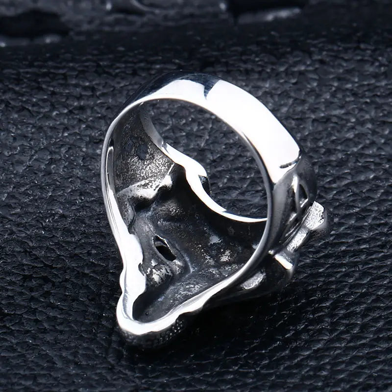Silver Wolf Ring