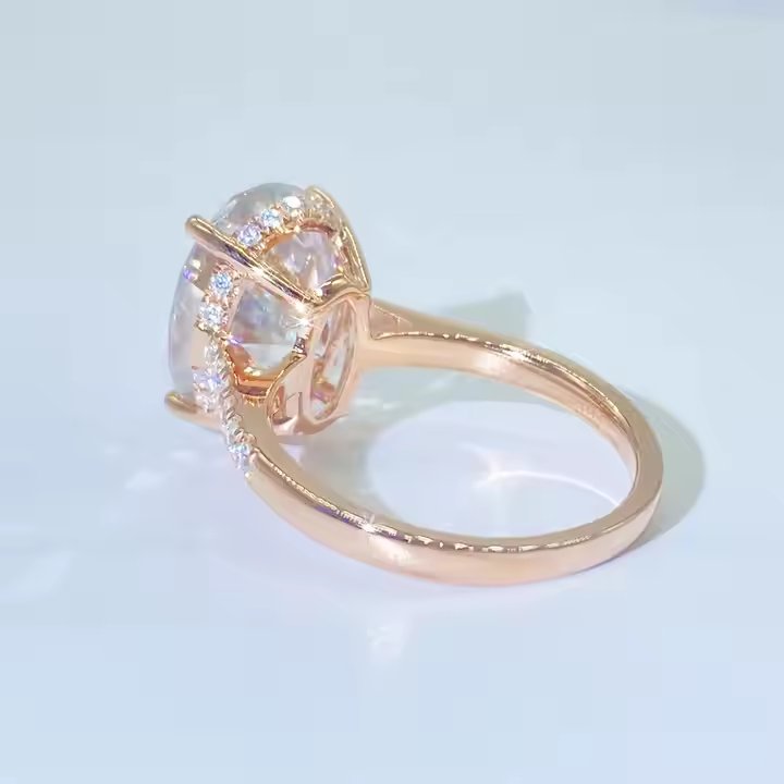 Oval Sparkle Ring