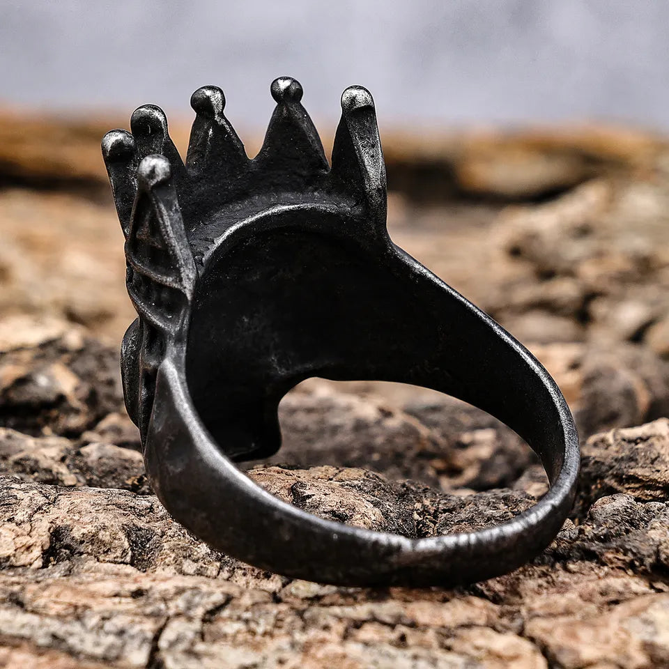 King Skull Ring