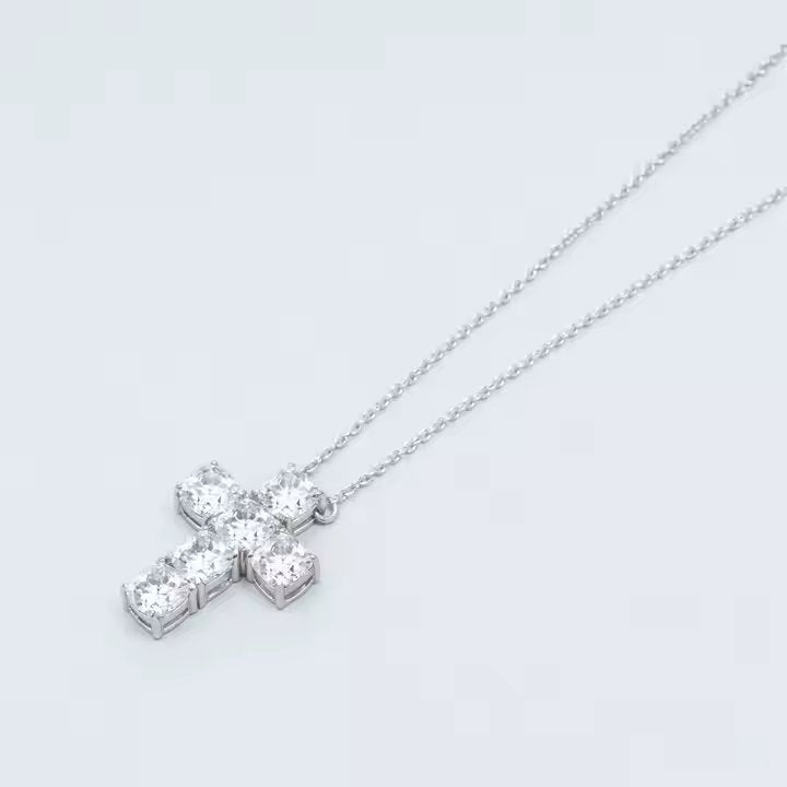Cushion Cut Necklace