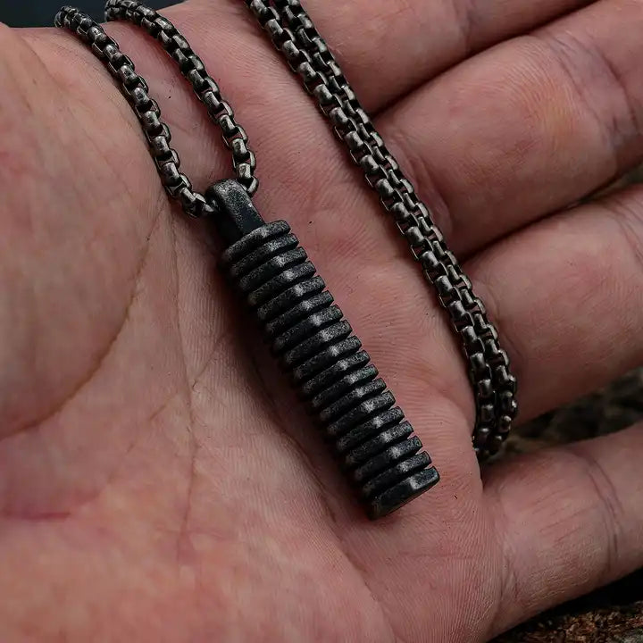Silver Bar Necklace