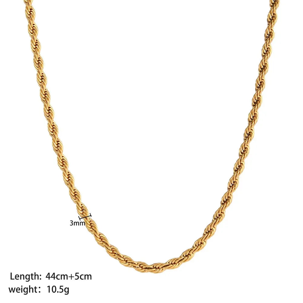 Twist Rope Necklace