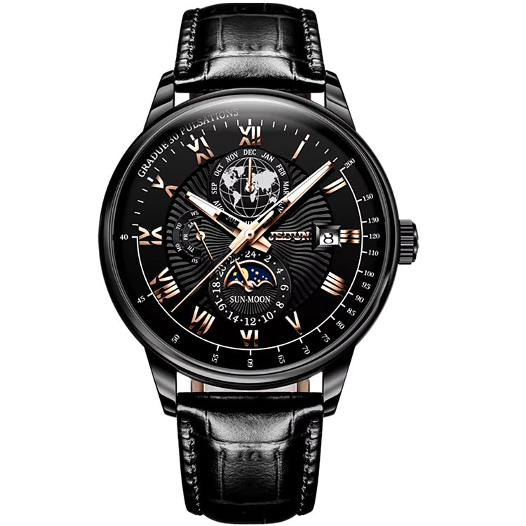 Globe Motif Watch