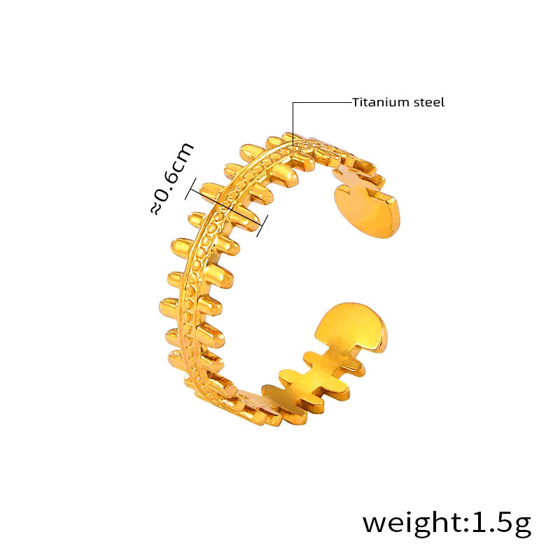 Chunky Gold Ring