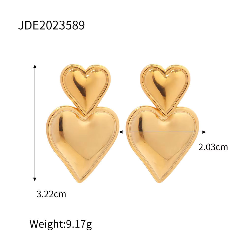 Gold Hoop Earrings