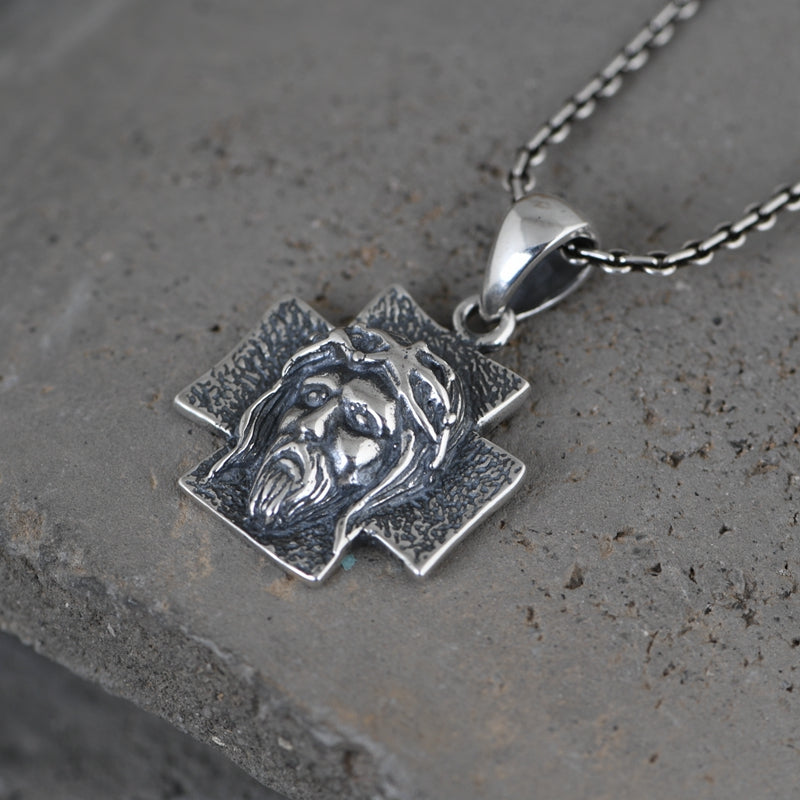 Cross Portrait Necklace
