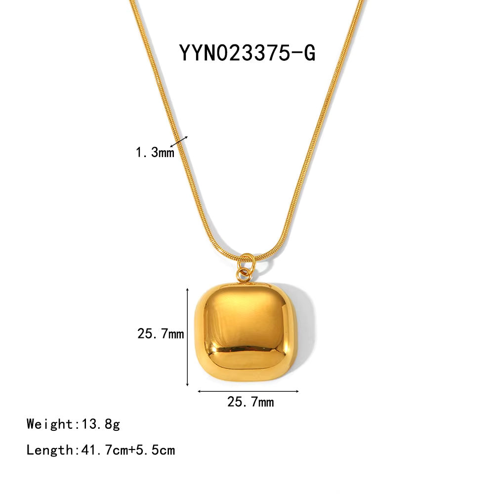 Gold Snake Necklace
