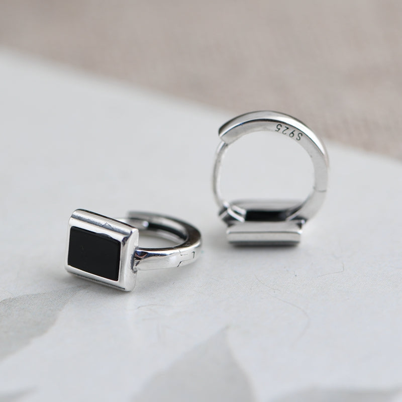 Square Zircon Earrings