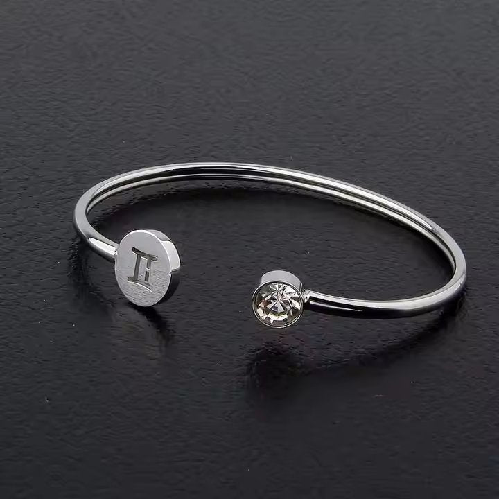Crystal Zodiac Cuff