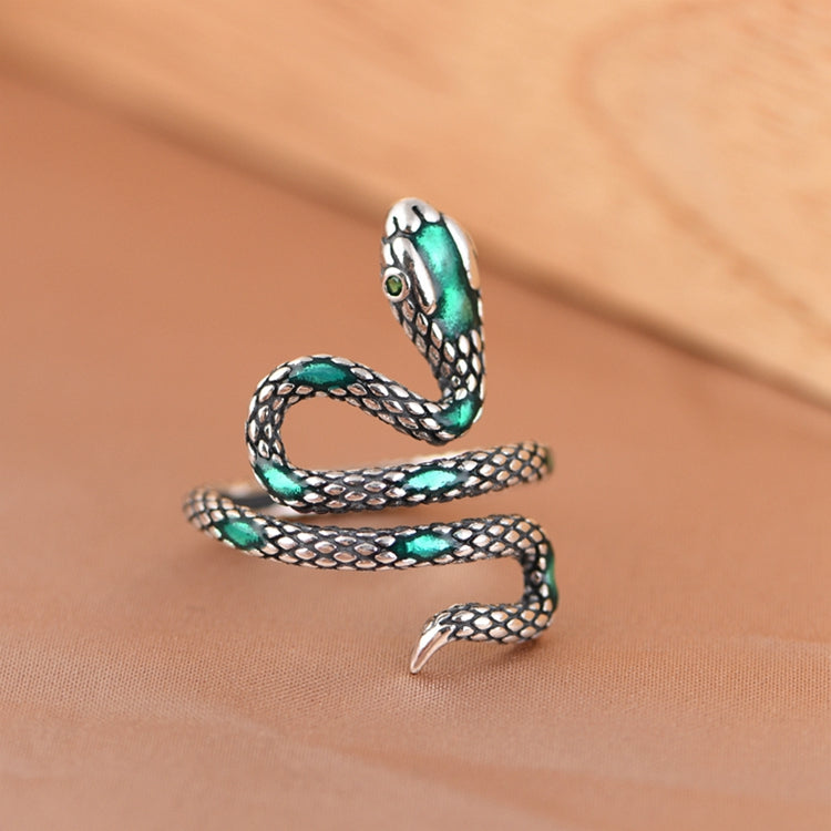 Oil Drop Cobra Ring