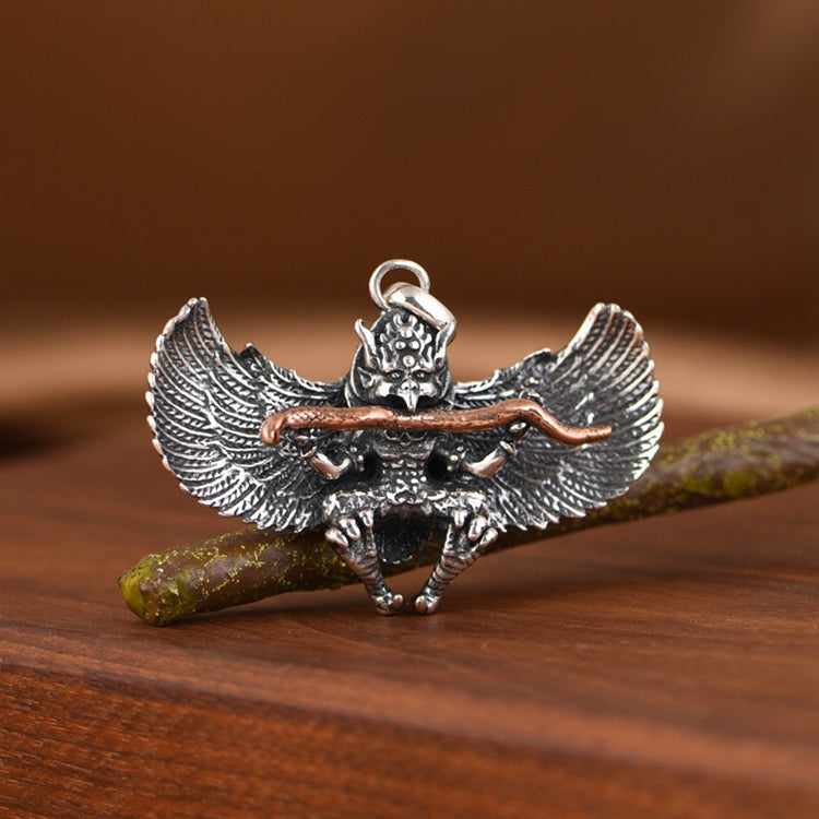 Roc Bird Snake Necklace