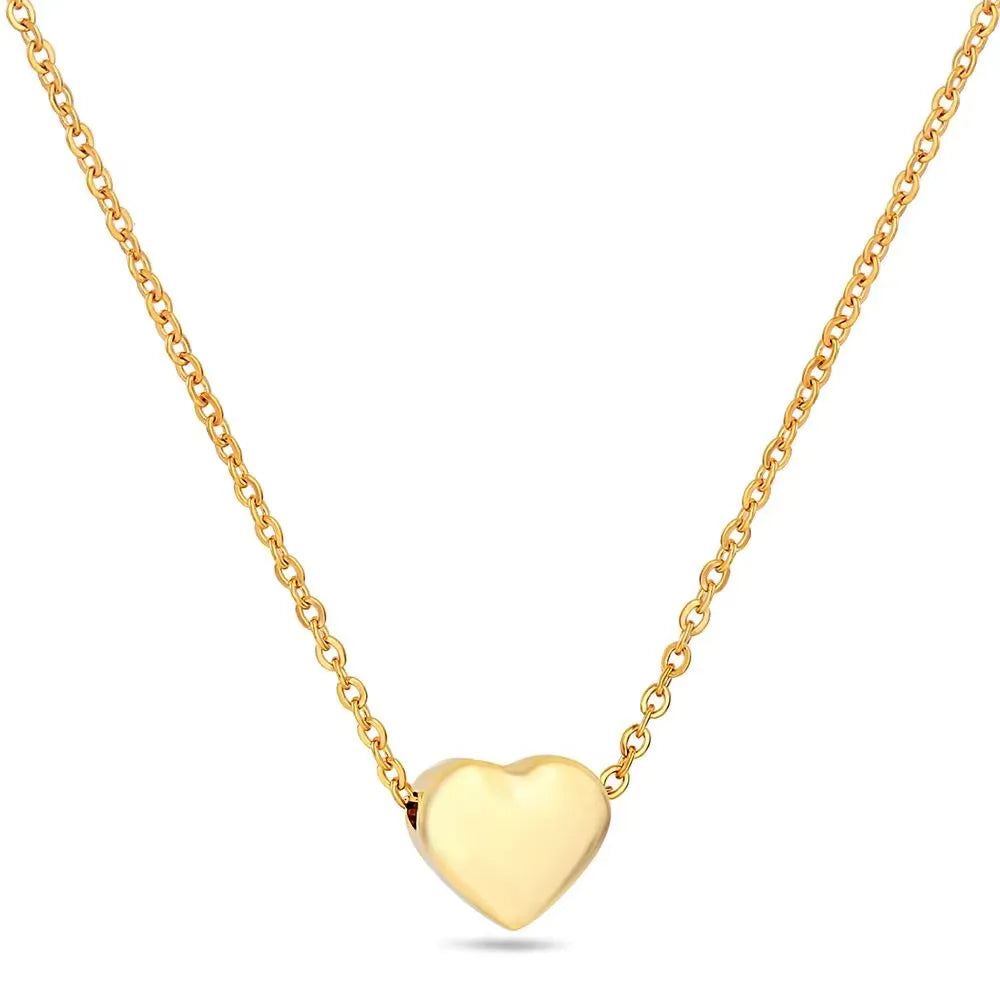 Sculpted Heart Necklace