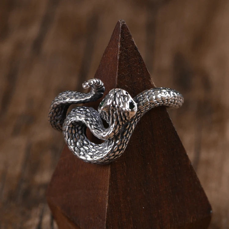Silver Snake Ring
