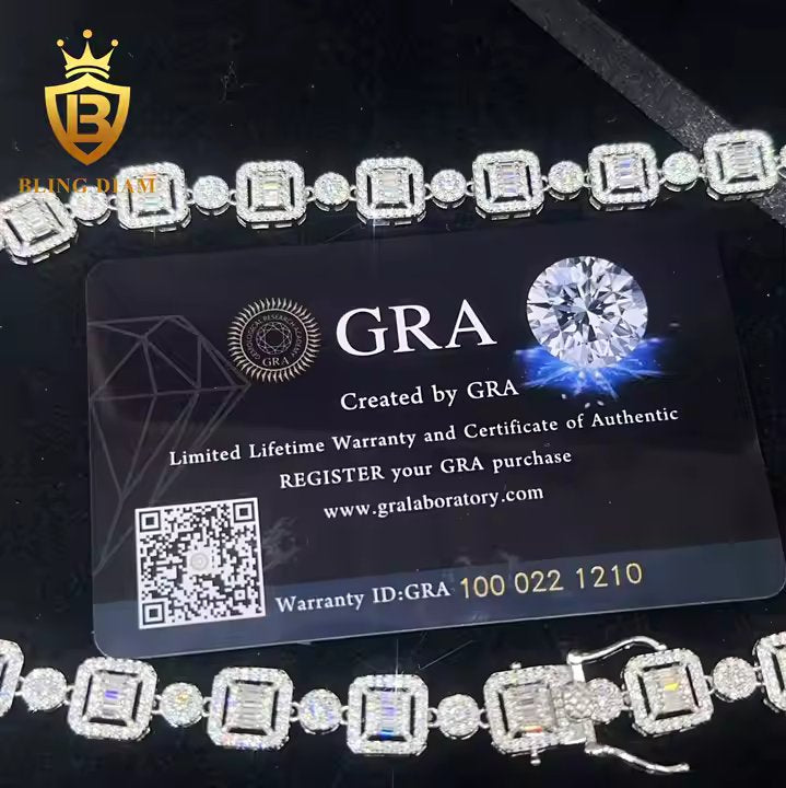 Moissanite Chain Design