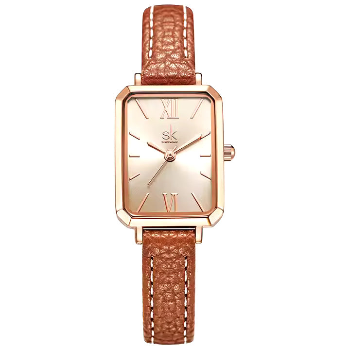 Brown Gold Watch