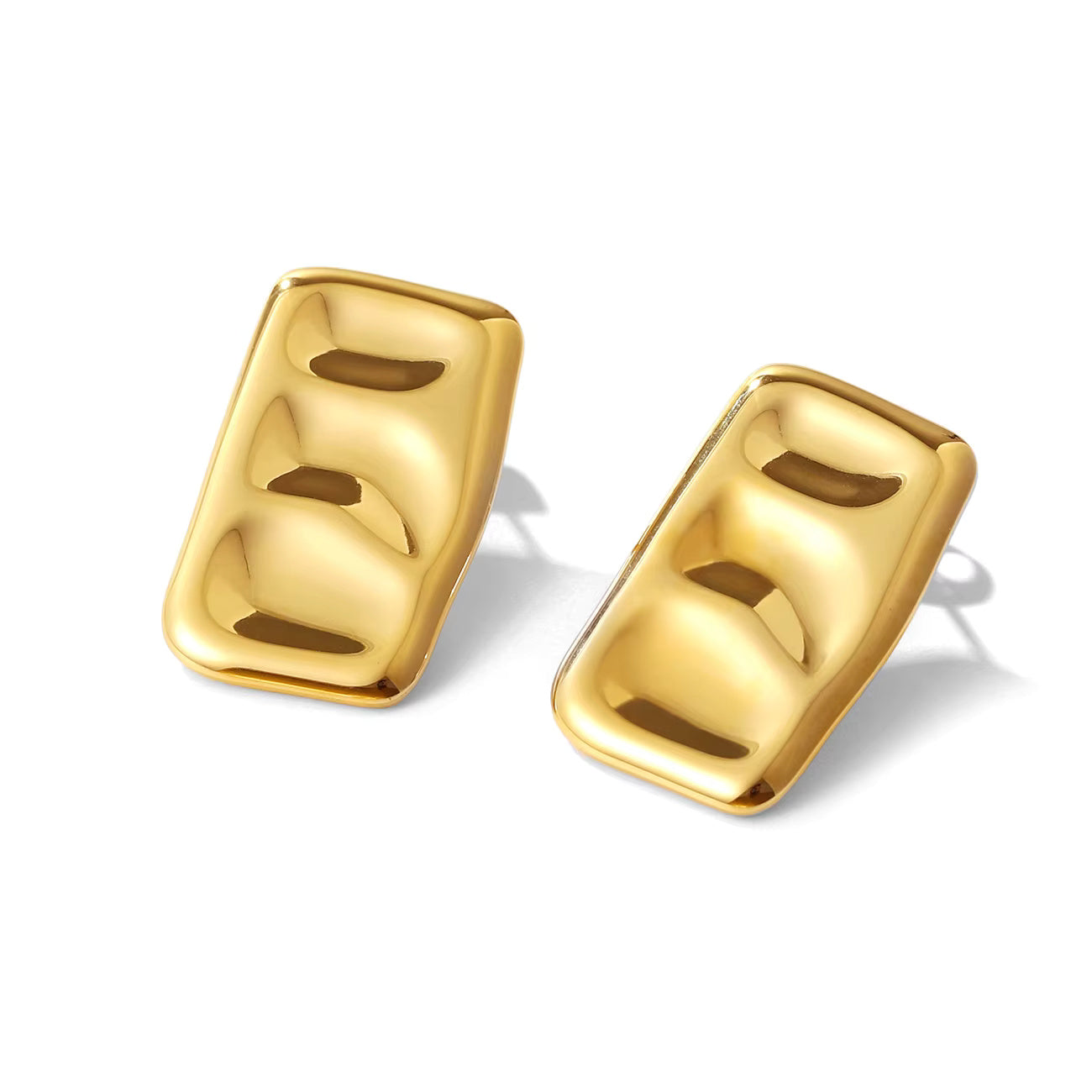 Gold Geometric Earrings