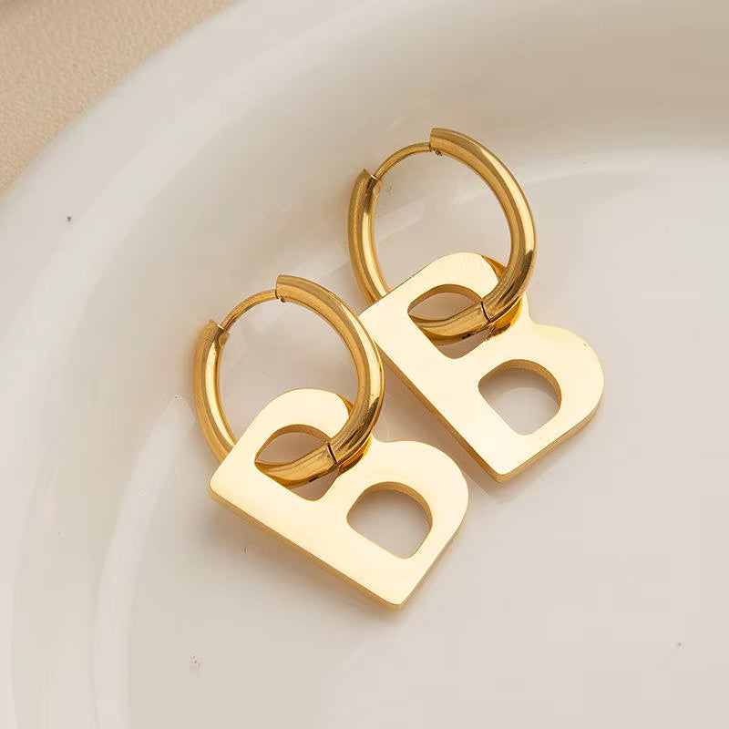 Geometric Dangle Earrings