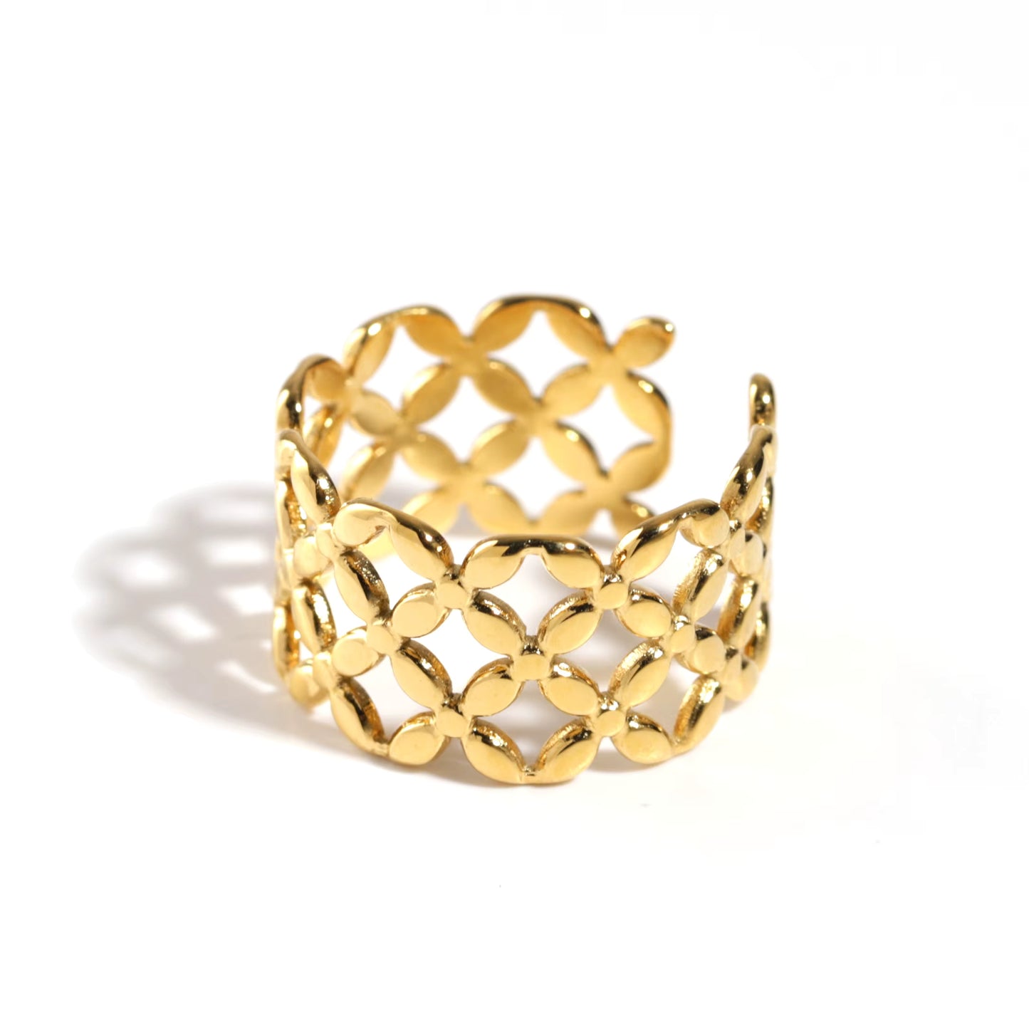 Open Gold Plated Ring