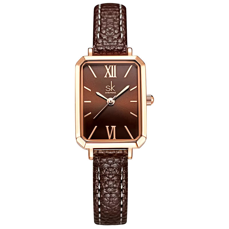 Brown Gold Watch