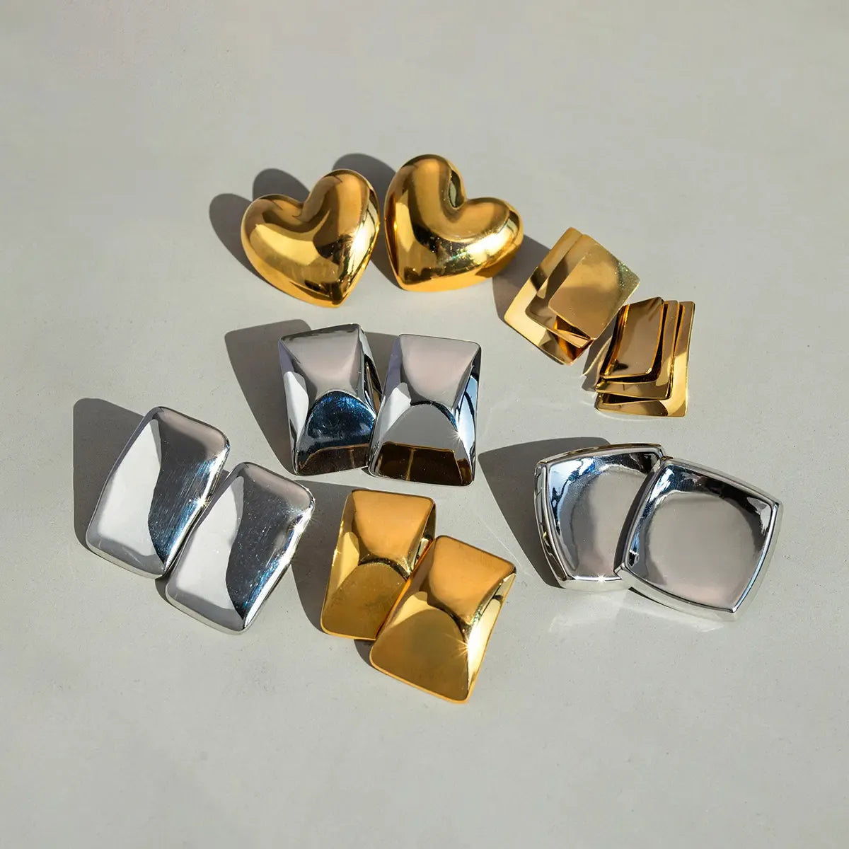 Chunky Stud Earrings