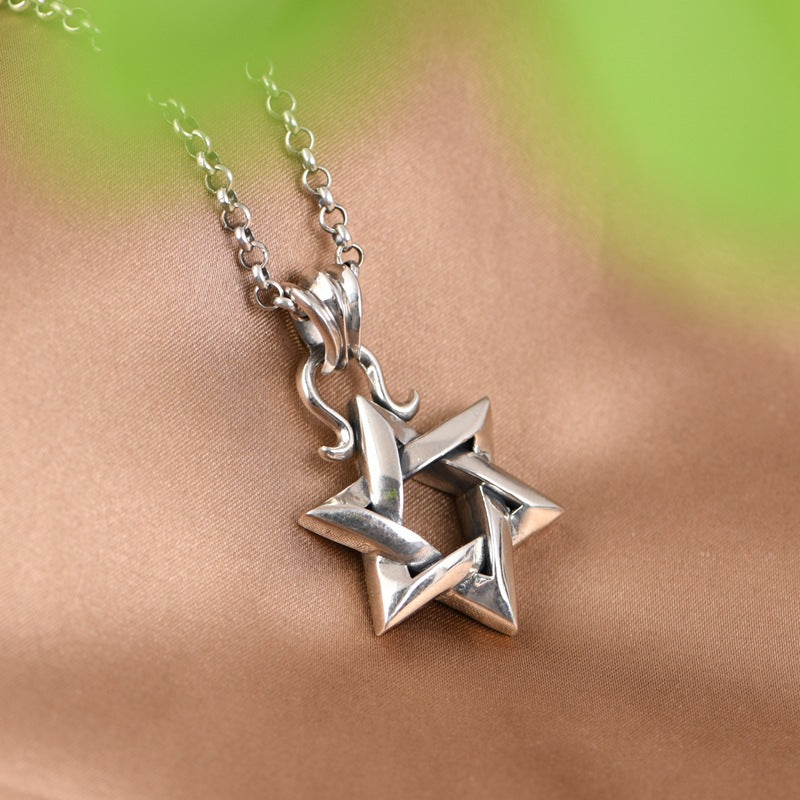 Hexagram Necklace
