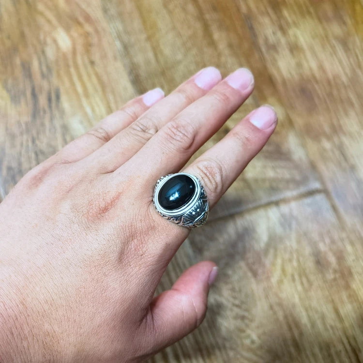 Pharaonic Agate Ring