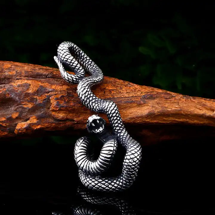 Gothic Serpent Pendant