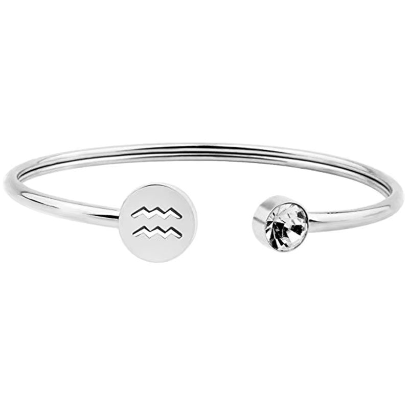 Crystal Zodiac Cuff