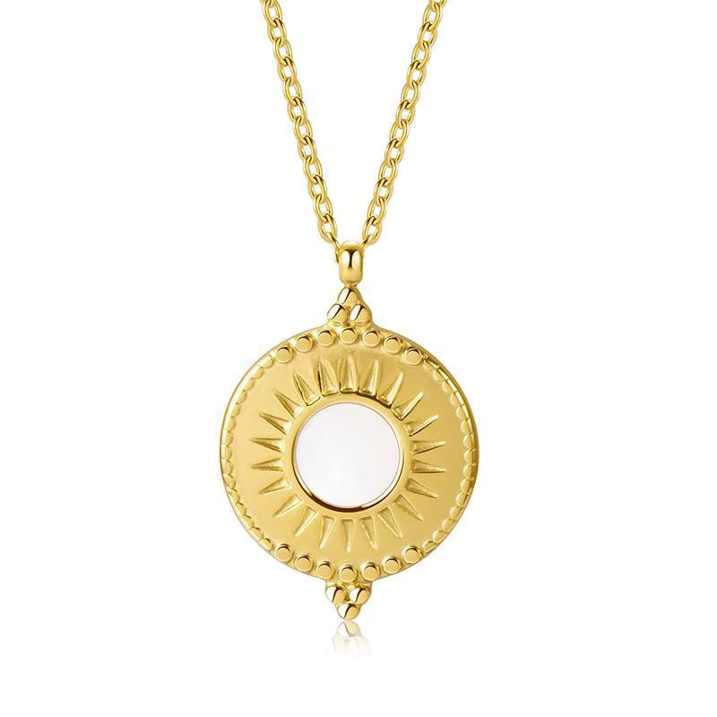 Pearl Sun Charms