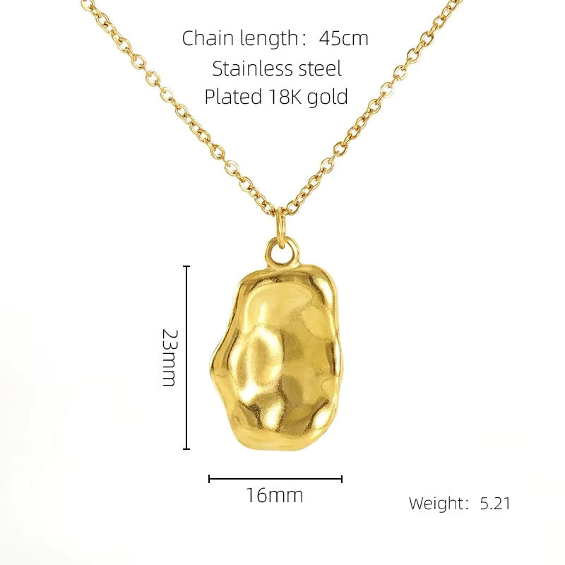 Golden Nature Necklace