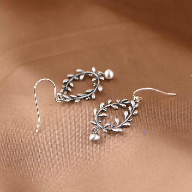 Water Droplet Branch Earrings