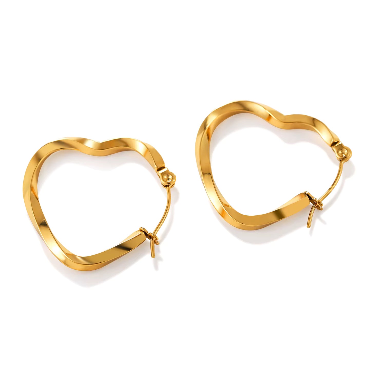 Twisted Hoop Earrings