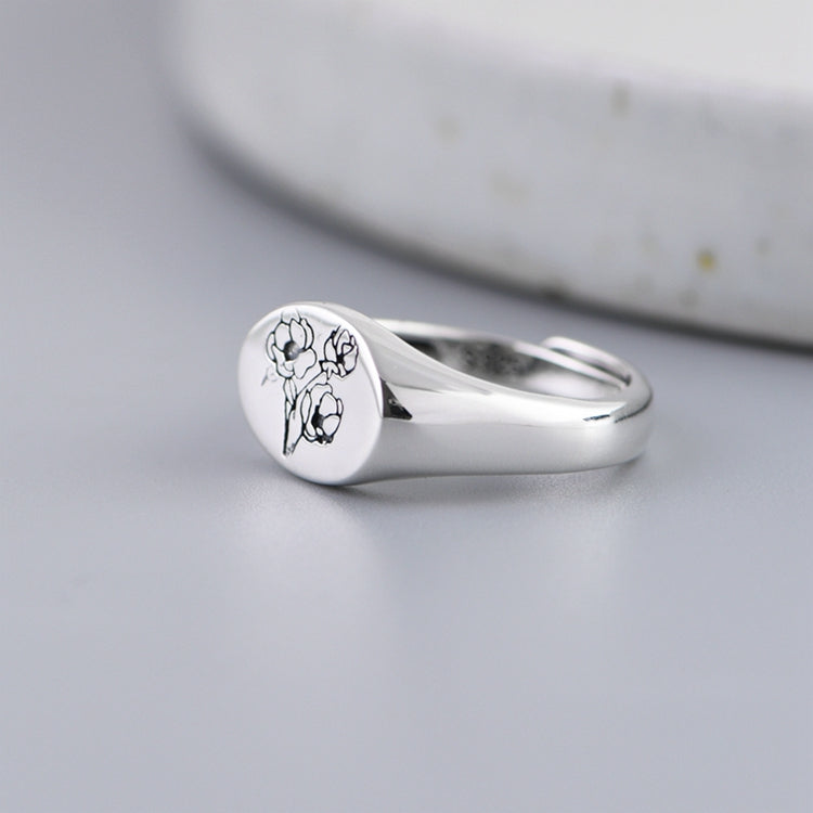 Smooth Rose ring