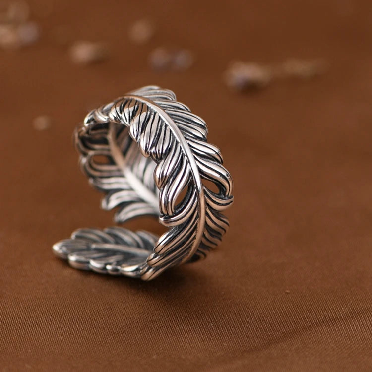 Vintage Feather Ring
