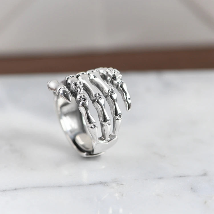Retro Skull Ring