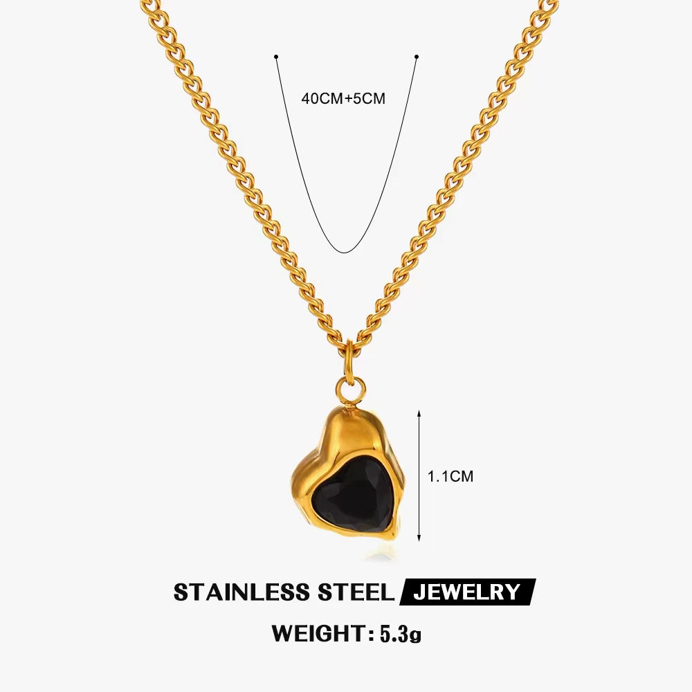 Golden Hearts Necklace