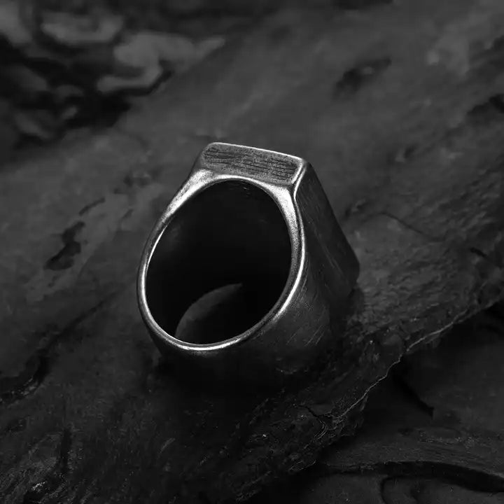 Silver Cross Ring