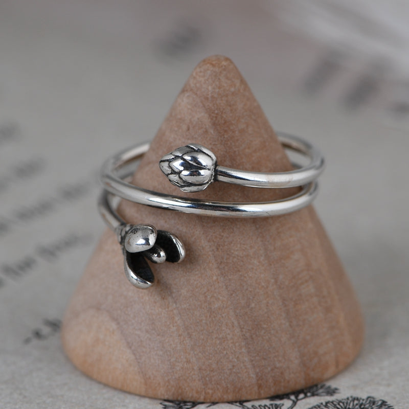 Flower Adjustable Ring