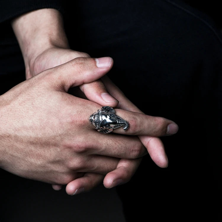 Sterling Elephant Ring