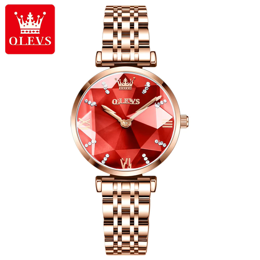 Rose Gold and Turquoise Watch